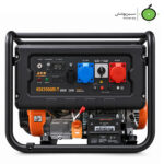 موتور برق بنزيني استارتي KINGWAY 9KW مدل K10000E-T تکفاز سه فاز