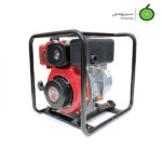 موتور پمپ ۳″ SKN با موتور 178F دیزلی هندلی 296cc WMCGZ80-30E