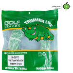 نخ 4mm-15M سبز سه گوش مارپیچ Golf Garden Tri Twist