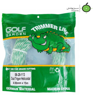 نخ 4mm-15M سبز سه گوش مارپیچ Golf Garden Tri Twist