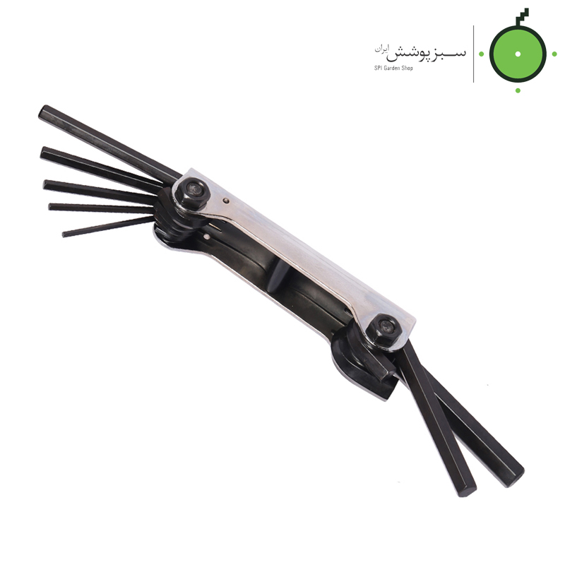 Allen-key-7-piece-model2-009-Light-Japan آلن چاقویی 7 عددی مدل 2-009 لایت ژاپن