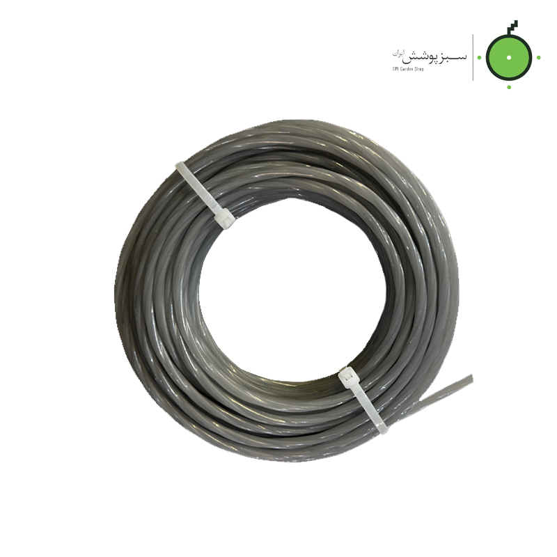 Golf-Garden -Black-Square-Spiral-Thread-3mm-15m نخ 3mm-15m مشکی چهارگوش مارپیچ Golf Garden