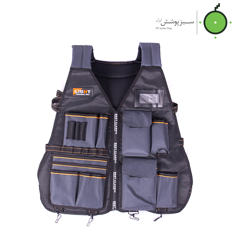 Professional-Light-Tool-Vest-Model-LV-128 جلیقه ابزار حرفهای لایت مدل LV-128
