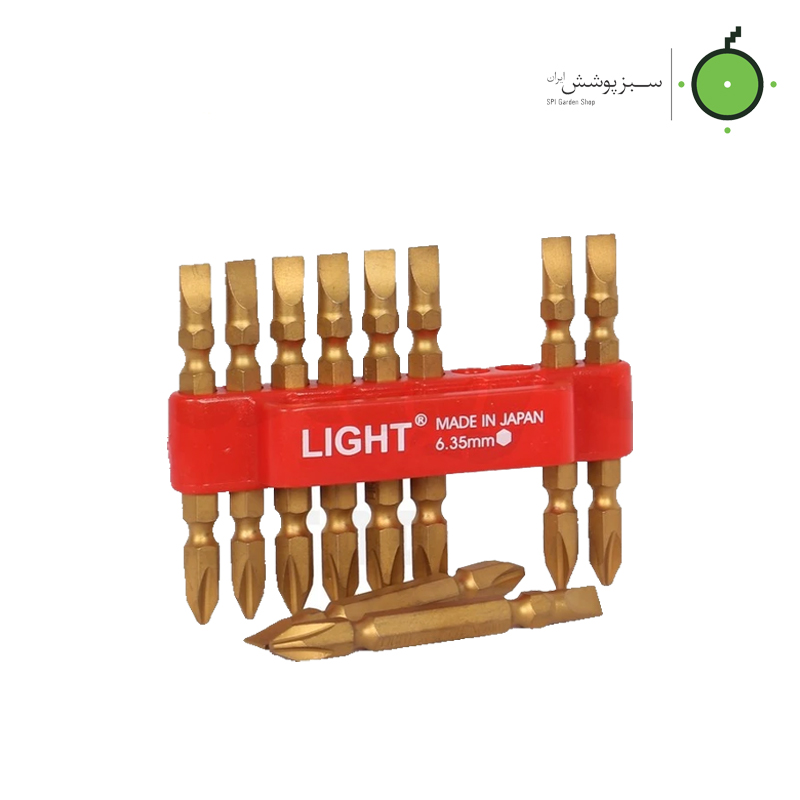 light-titanium-screwdriver-tips-8065SPTC نوک پیچ گوشتی تیتانیوم لایت مدل 8065SPTC