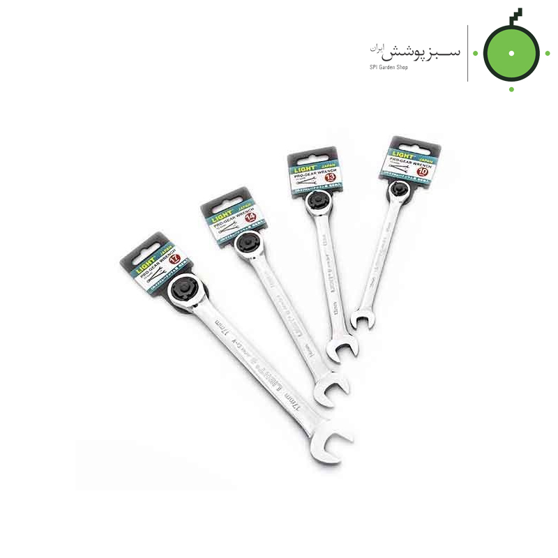 Light-30-Ratchet-Ring-Wrench-Model-GRM-30 آچار یکسر رینگ جغجغه ای لایت 30 مدل GRM-30