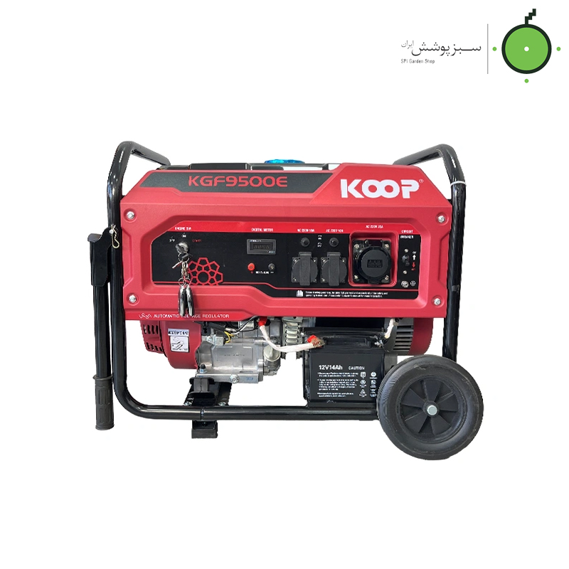 KOOP-8kW-gasoline-electric-motor-model-KGF9500E موتور برق بنزینی 8 کیلووات KOOP مدل KGF9500E