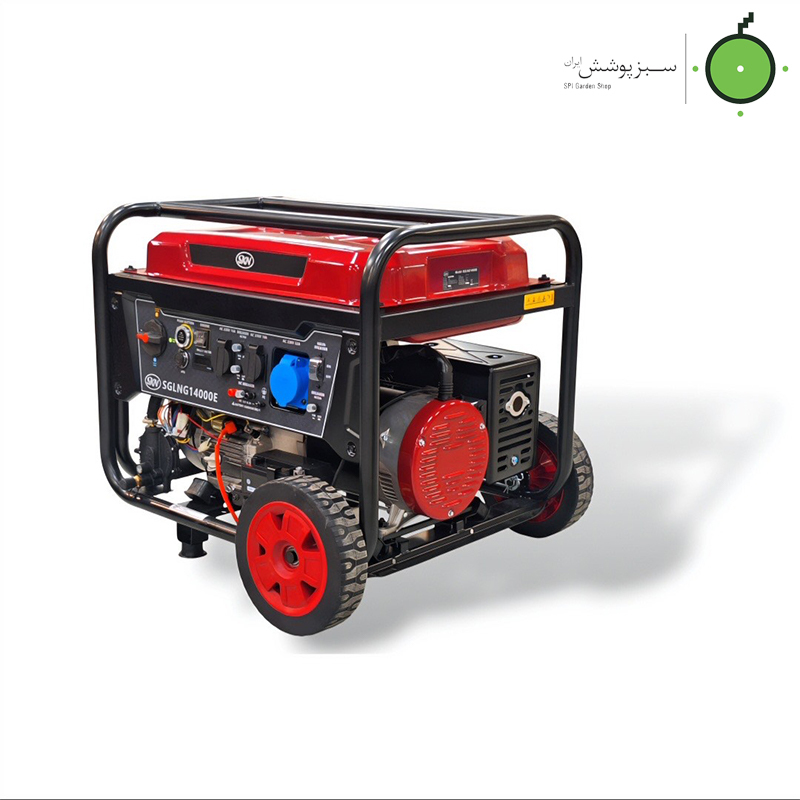 SGLNG-14000E-SKN-triple-fuel-9kw-starter-gasoline-generator ژنراتور بنزینی استارتی SGLNG14000E SKN سه گانه سوز 9kw