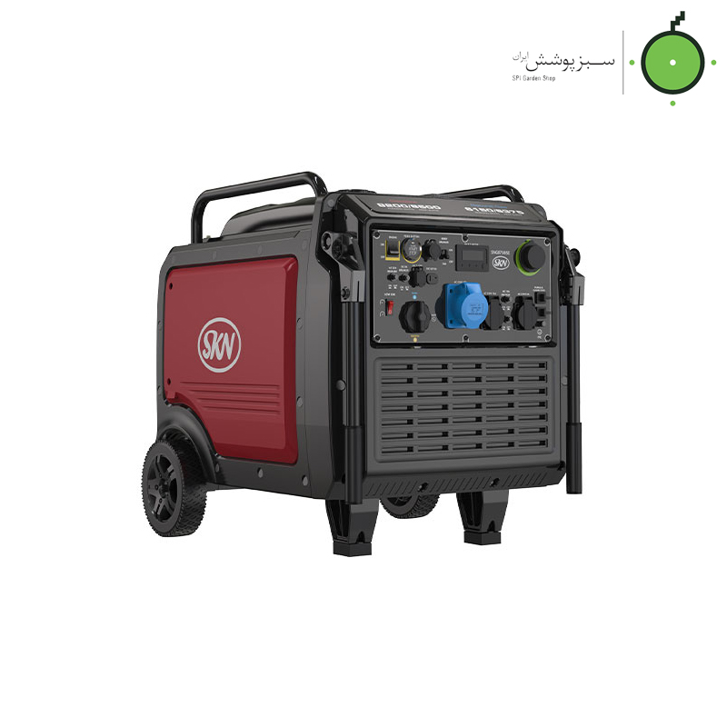 SKN-NG8750iSE-generator-8.2kw ژنراتور برق SKN NG8750iSE دوگانه سوز ۸.2kw