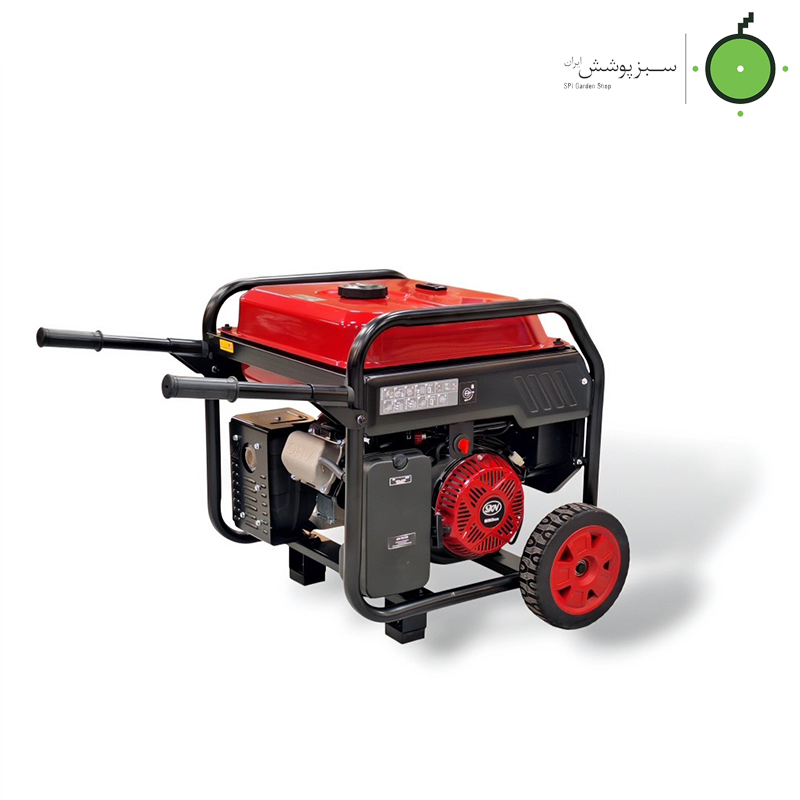 SKNsi14000E-10kw-Inverter-Gasoline-Generator ژنراتور بنزینی استارتی هندلی SKNsi14000E اینورتری 10kw