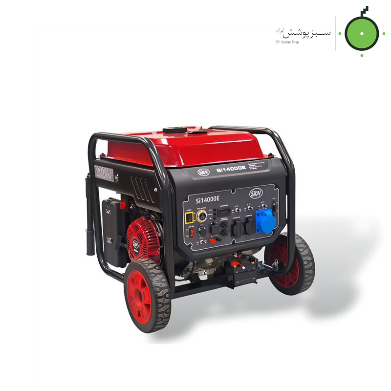 SKNsi14000E-10kw-Inverter-Handle-Start-Gasoline-Generator ژنراتور بنزینی استارتی هندلی SKNsi14000E اینورتری 10kw