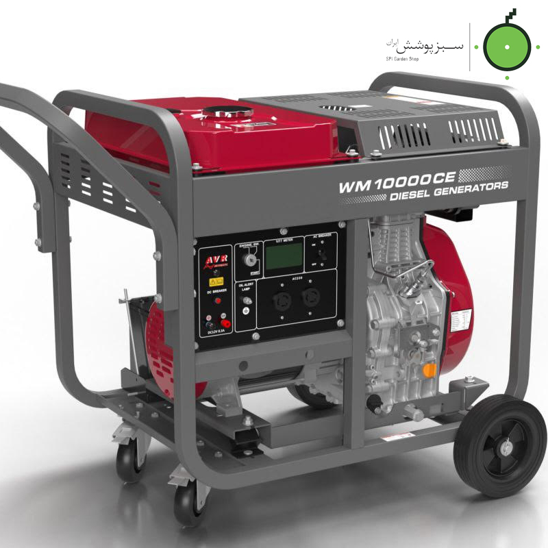 generator-skn-10000ce موتور برق دیزل SKN 10000 CE استارتی