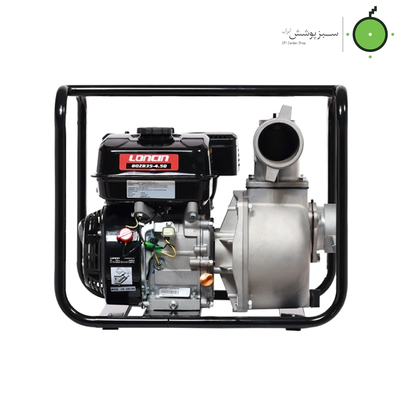 Loncin-gasoline-pump-engine-LC80ZB35 موتور پمپ بنزینی لانسین مدل LC80ZB35