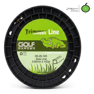نخ اره ای 142M-3mm- مشکی نارنجی GOLF GARDEN Saw-line