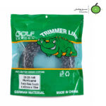 نخ مارپیچ اره‌ای 15M-4mm مشکی نارنجی GOLF GARDEN