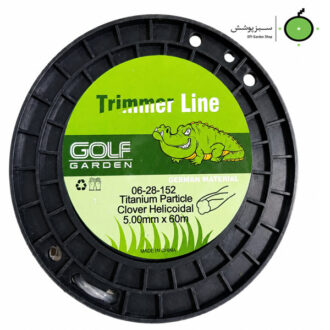 نخ 5mm-60m تیتانیوم چهارگوش مارپیچ Golf Garden SKN Twist